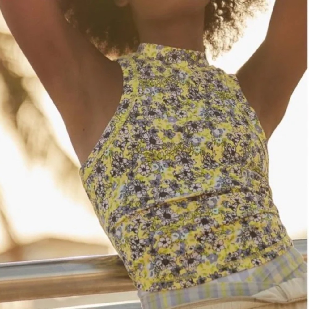 Free People Fresh Squeezed Floral Tank NWT